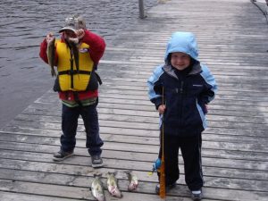 lac seul family fishing trip